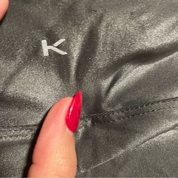 Koral Infinity High Rise Lustrous Legging Lead Metallic Size Small - Picture 5 of 7